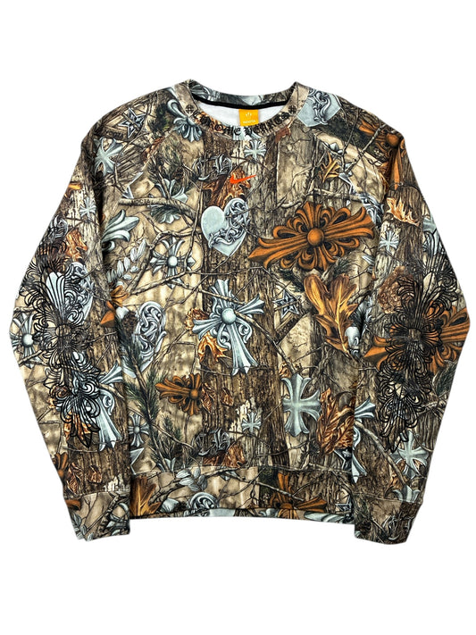Chrome Hearts x NOCTA Fleece Crewneck Camo