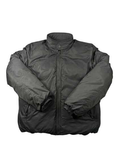 Louis Vuitton Reversible Monogram Down Blouson Jacket Gray