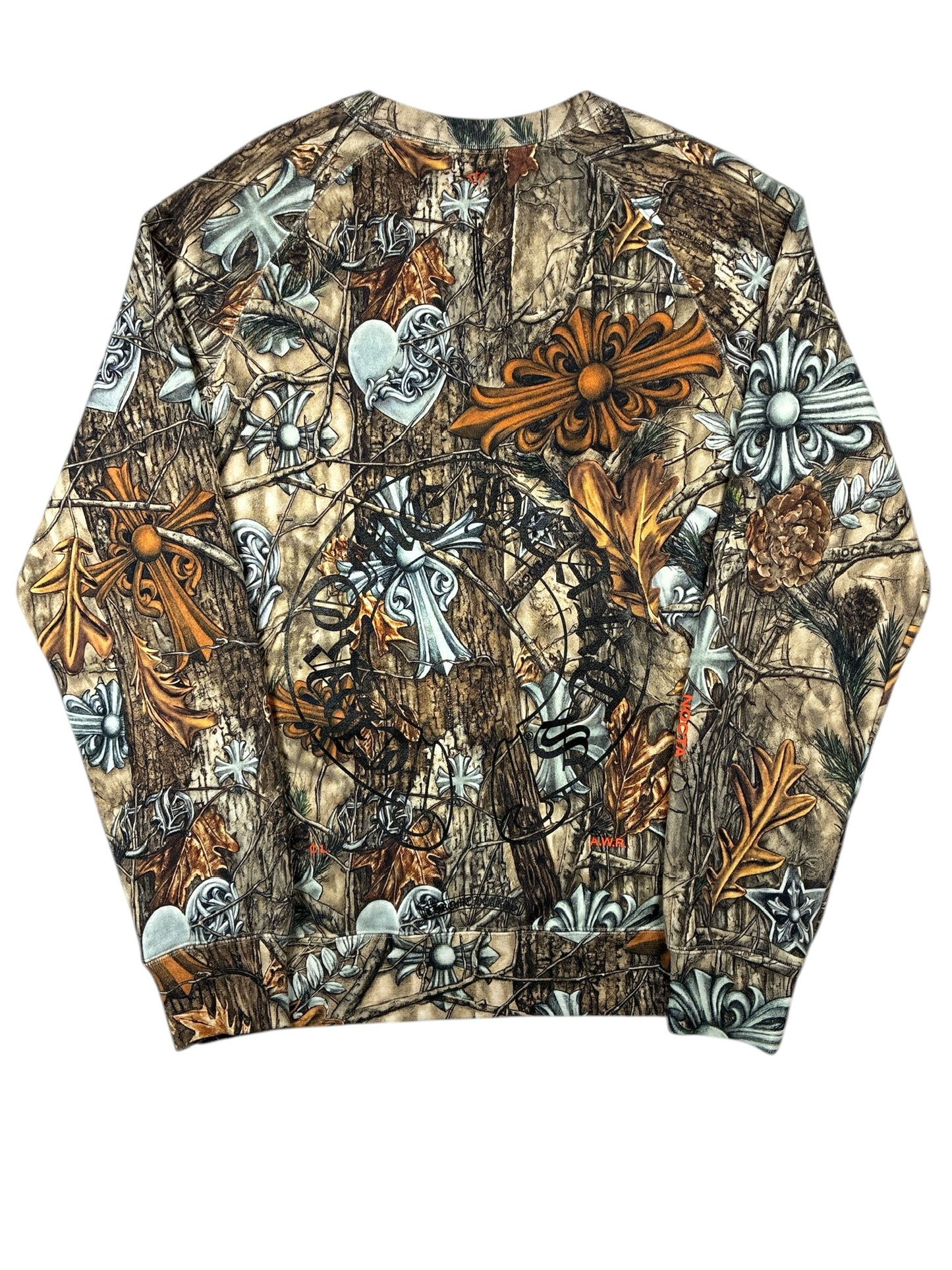 Chrome Hearts x NOCTA Fleece Crewneck Camo