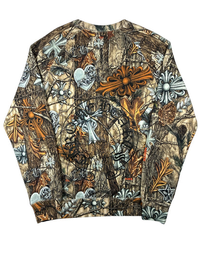 Chrome Hearts x NOCTA Fleece Crewneck Camo