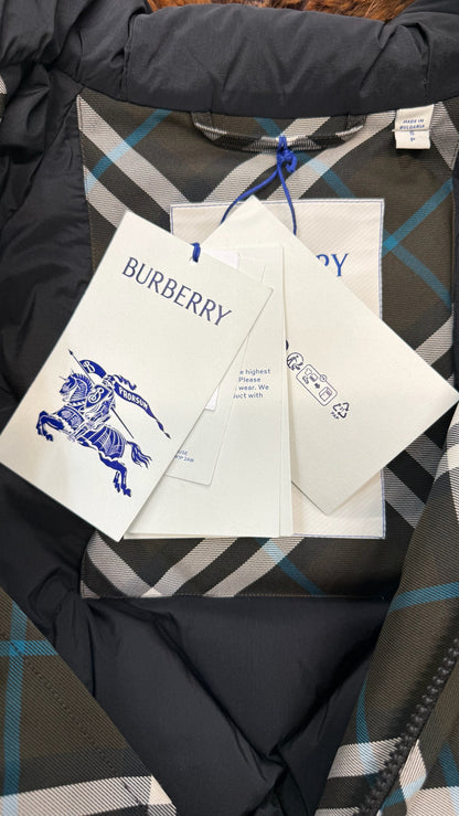 Burberry Checked Padded Jacket