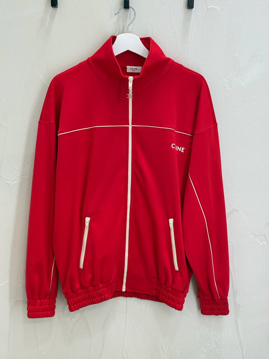 Celine Print Jersey Track Jacket