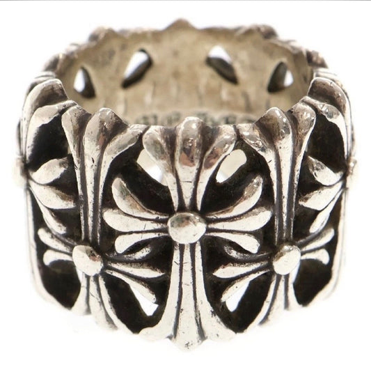 Chrome Hearts Cemetery Cross ring