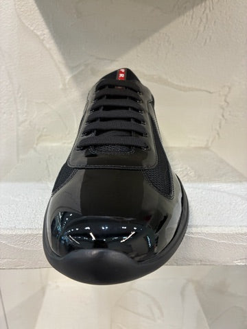 Prada America's Cup Black Patent Leather