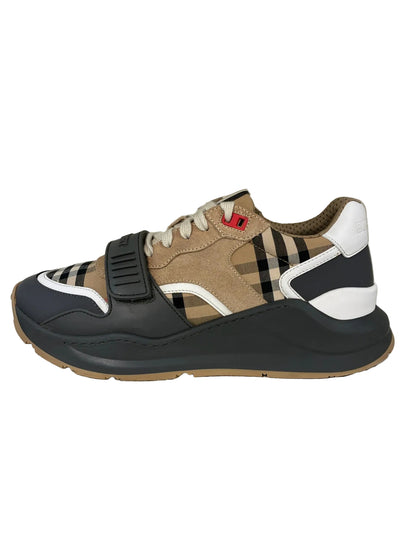 Burberry Lace-Up Low-Top Sneaker