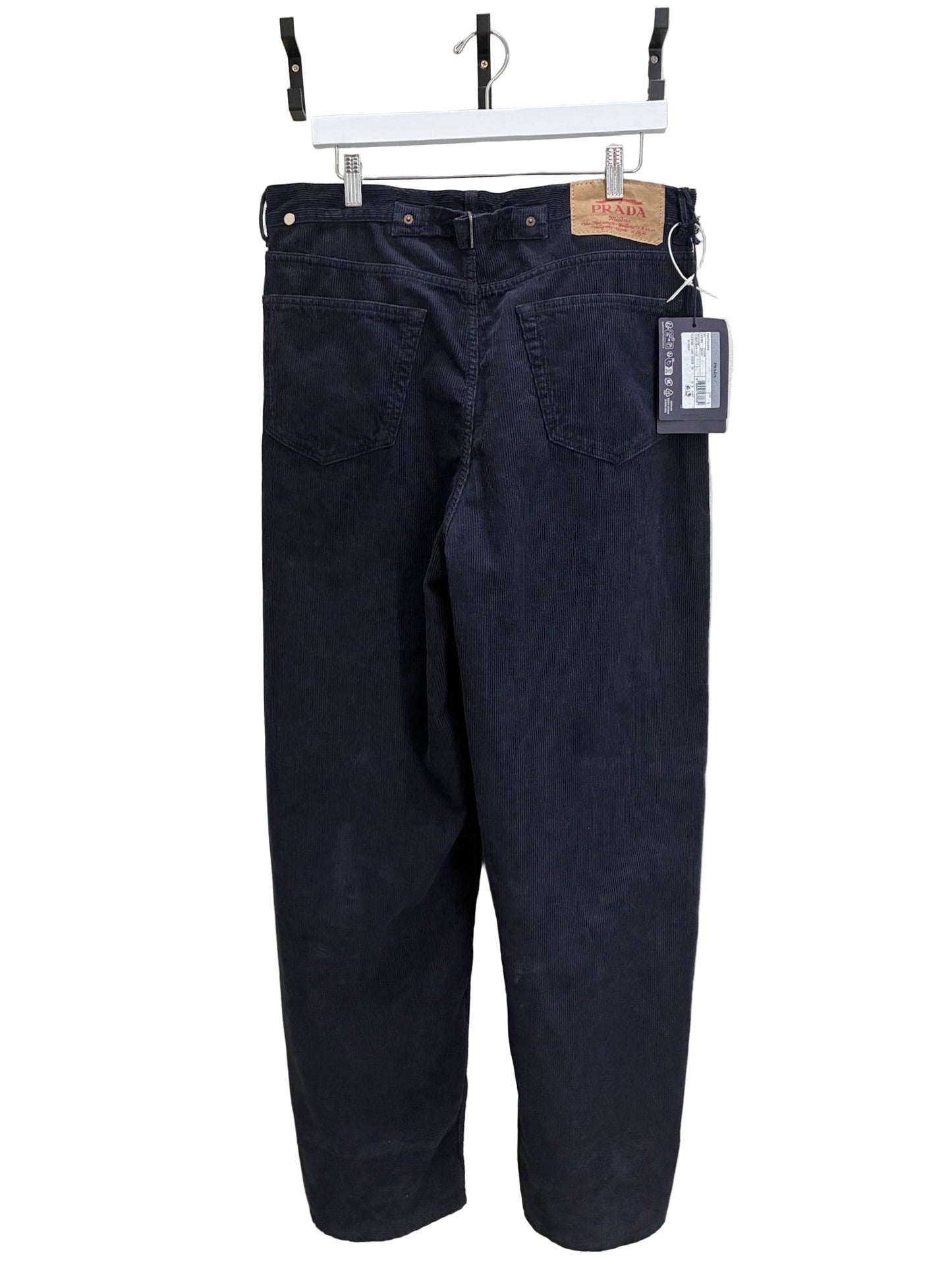 Prada Corduroy Relaxed Trousers