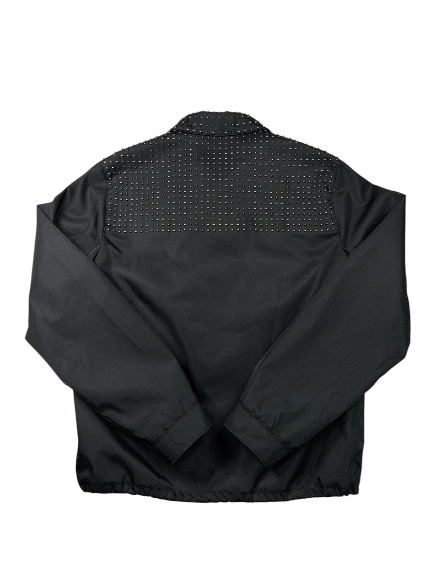 Prada Studded Re-Nylon Blouson Jacket