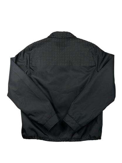 Prada Studded Re-Nylon Blouson Jacket