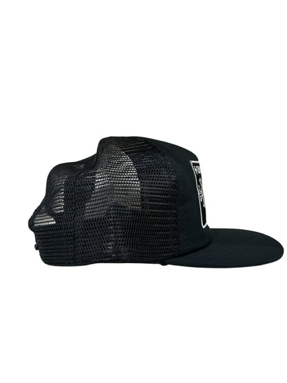 Chrome Hearts CH Las Vegas Trucker Hat (Black/White)