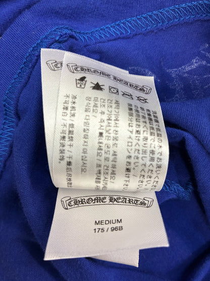 Chrome Hearts CH Indigo Blue Stars Long Sleeve T-Shirt