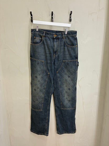 Louis Vuitton LV Monogram Carpenter Jeans