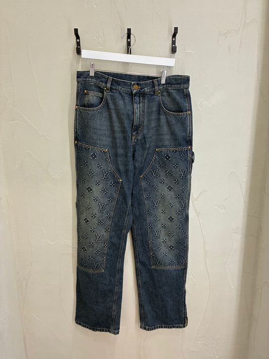 Louis Vuitton LV Monogram Carpenter Jeans
