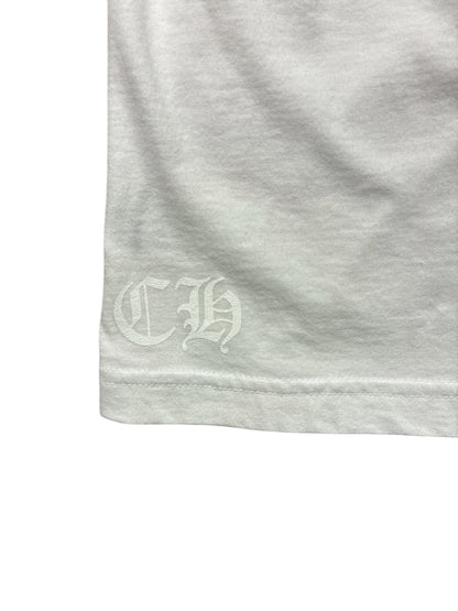 Chrome Hearts Las Vegas Horseshoe White T-Shirt