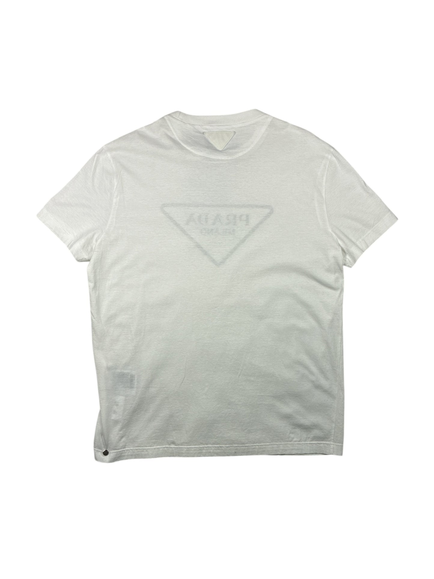 Prada Triangle Logo T-Shirt