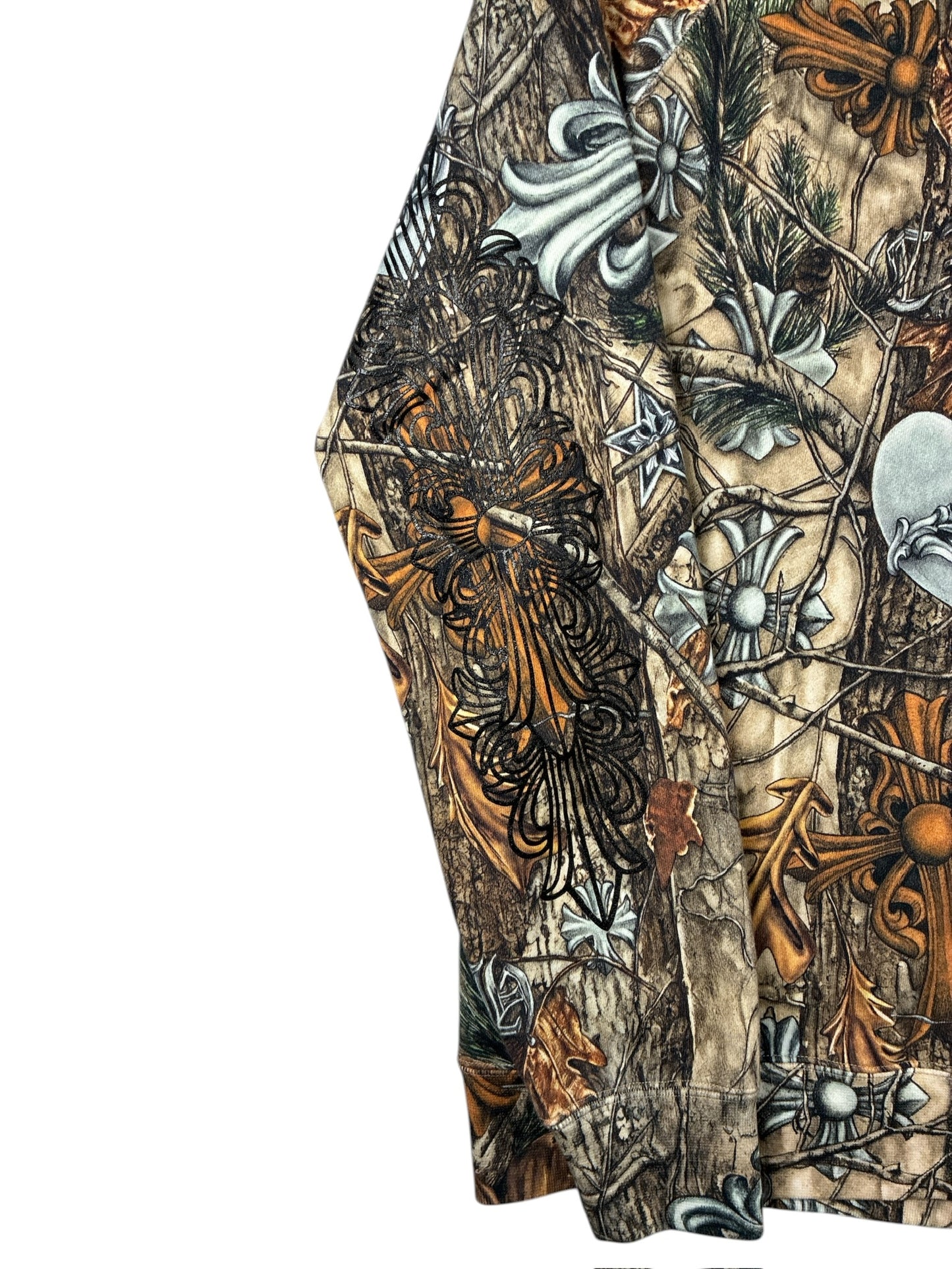 Chrome Hearts x NOCTA Fleece Crewneck Camo