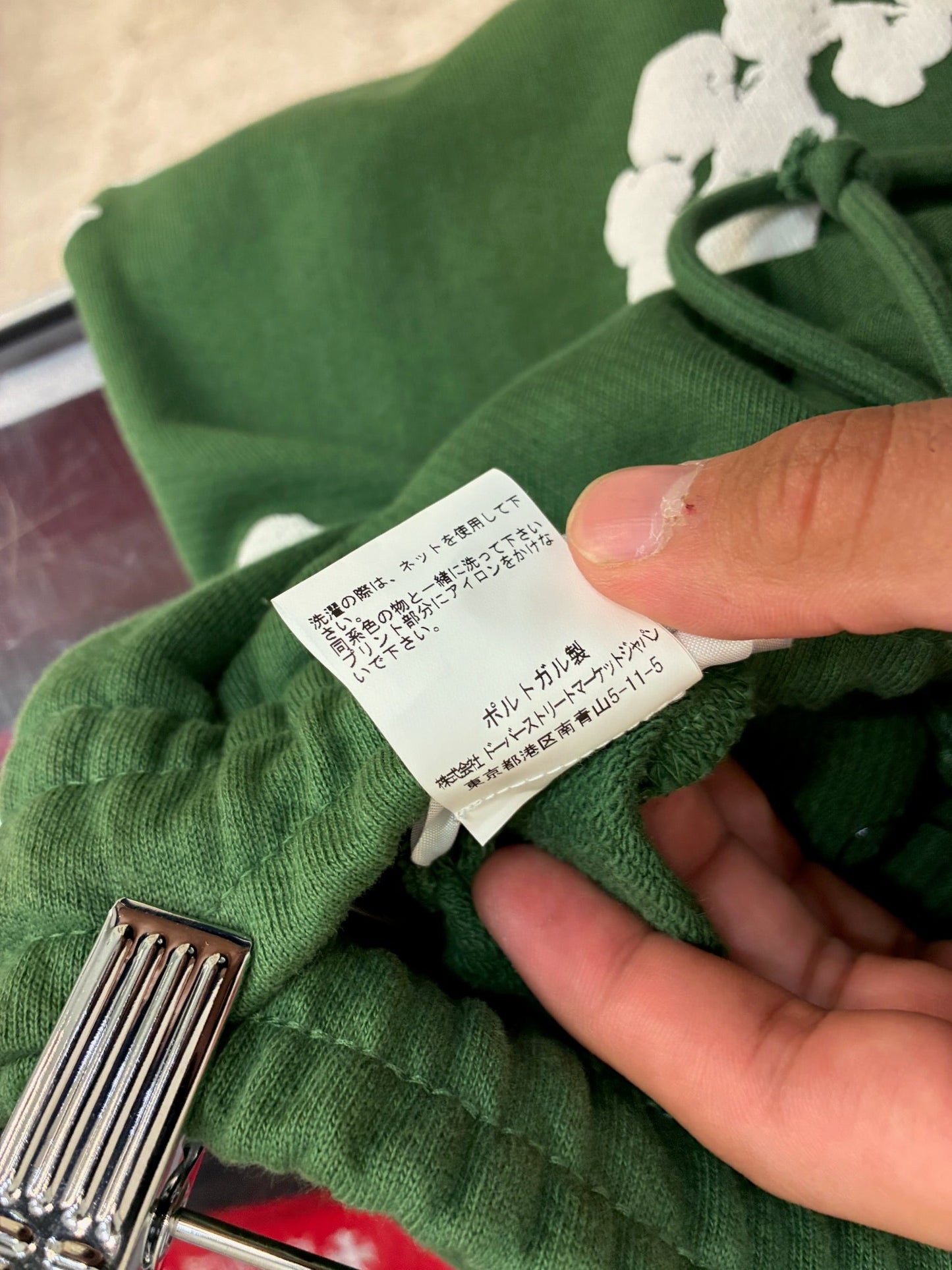 Denim Tears The Cotton Wreath Sweatpants Green