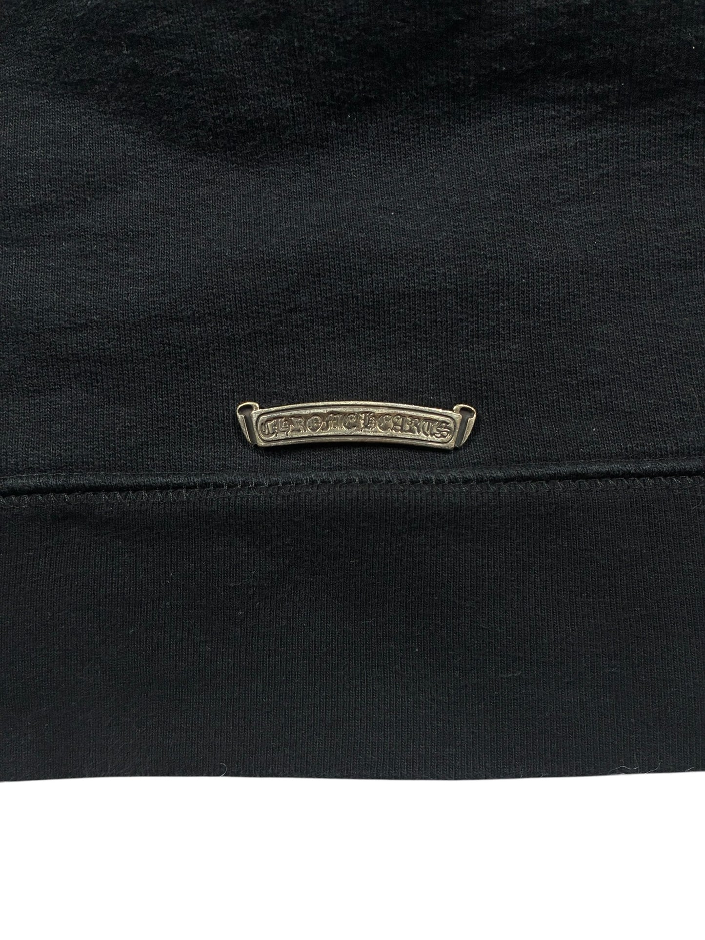 Chrome Hearts King Taco Triple Cross Embroidered Pullover Hoodie Black