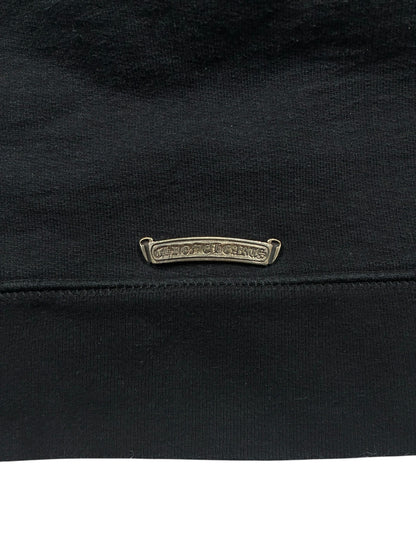 Chrome Hearts King Taco Triple Cross Embroidered Pullover Hoodie Black