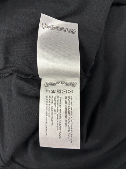 Chrome Hearts Gold Neck Logo T-Shirt