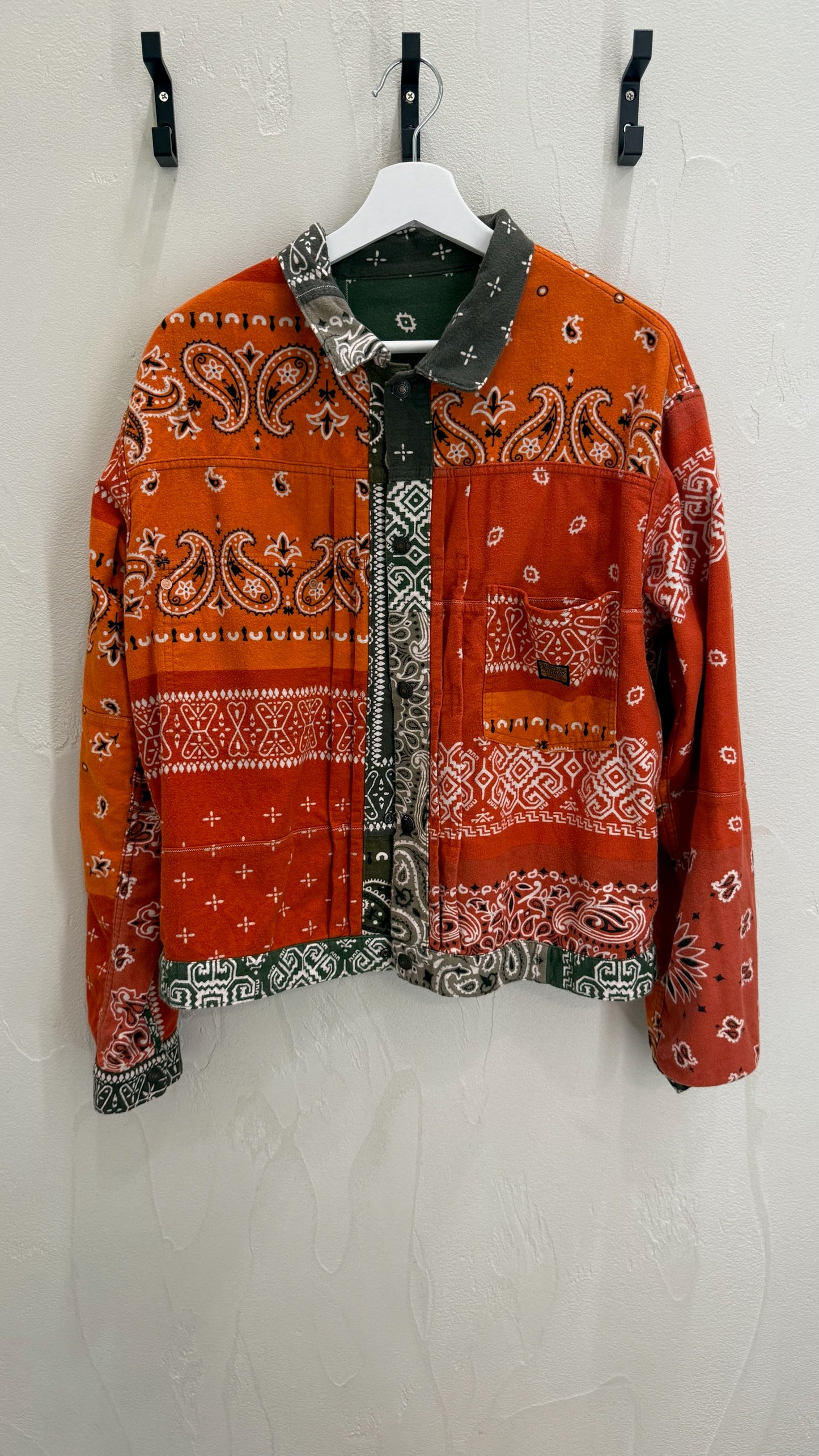 Kapital Flannel bandana Reversible Jacket