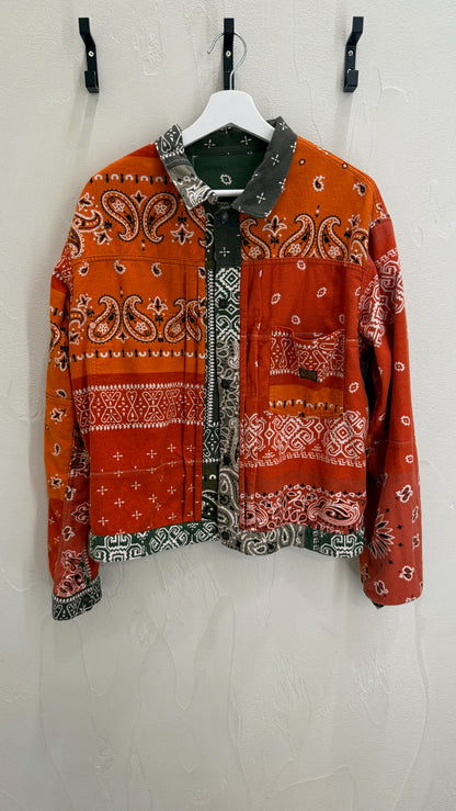 Kapital Flannel bandana Reversible Jacket