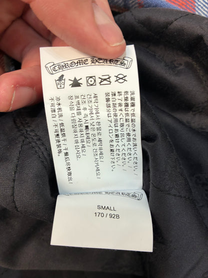 Chrome Hearts Red/Blue Plaided Flannel