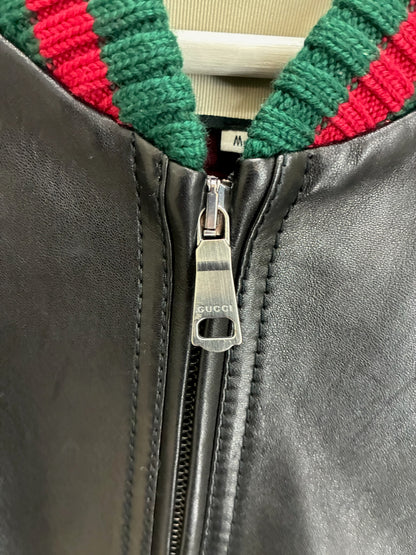 Gucci leather Jacket