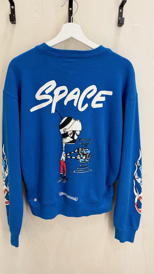 Chrome Hearts Matty Boy Space Crewneck Sweatshirt