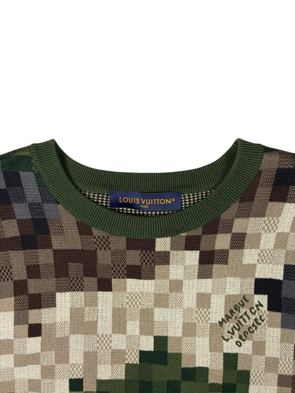 Louis Vuitton Pixelated Sweater By Pharell