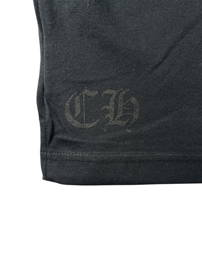 Chrome Hearts Gold Neck Logo T-Shirt
