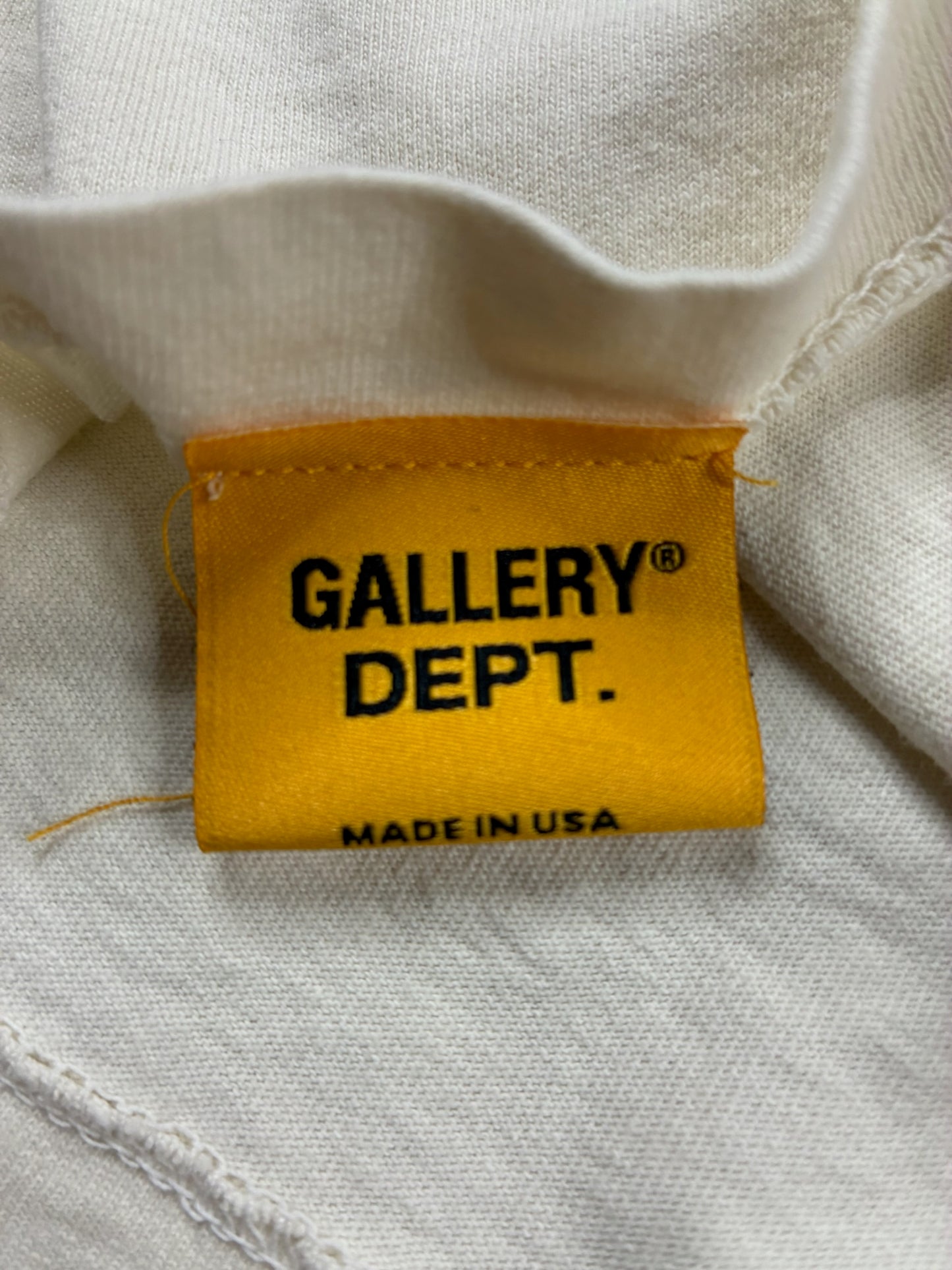 Gallery Dept Logo T-Shirt 'Cream'