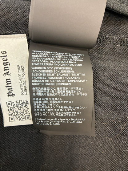 Palm Angels Classic Logo Track Jacket 'Black&Yellow'