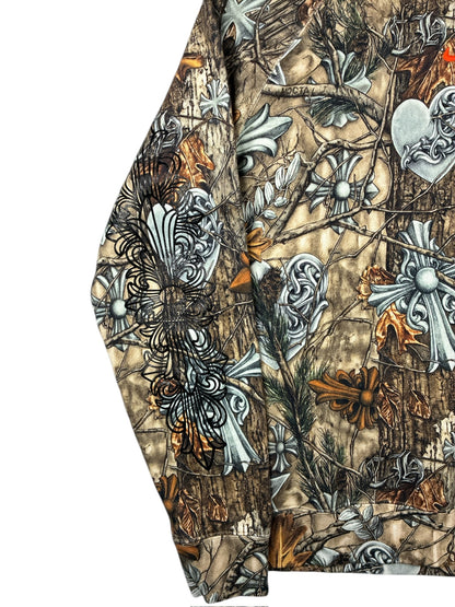Chrome Hearts x NOCTA Fleece Crewneck Camo