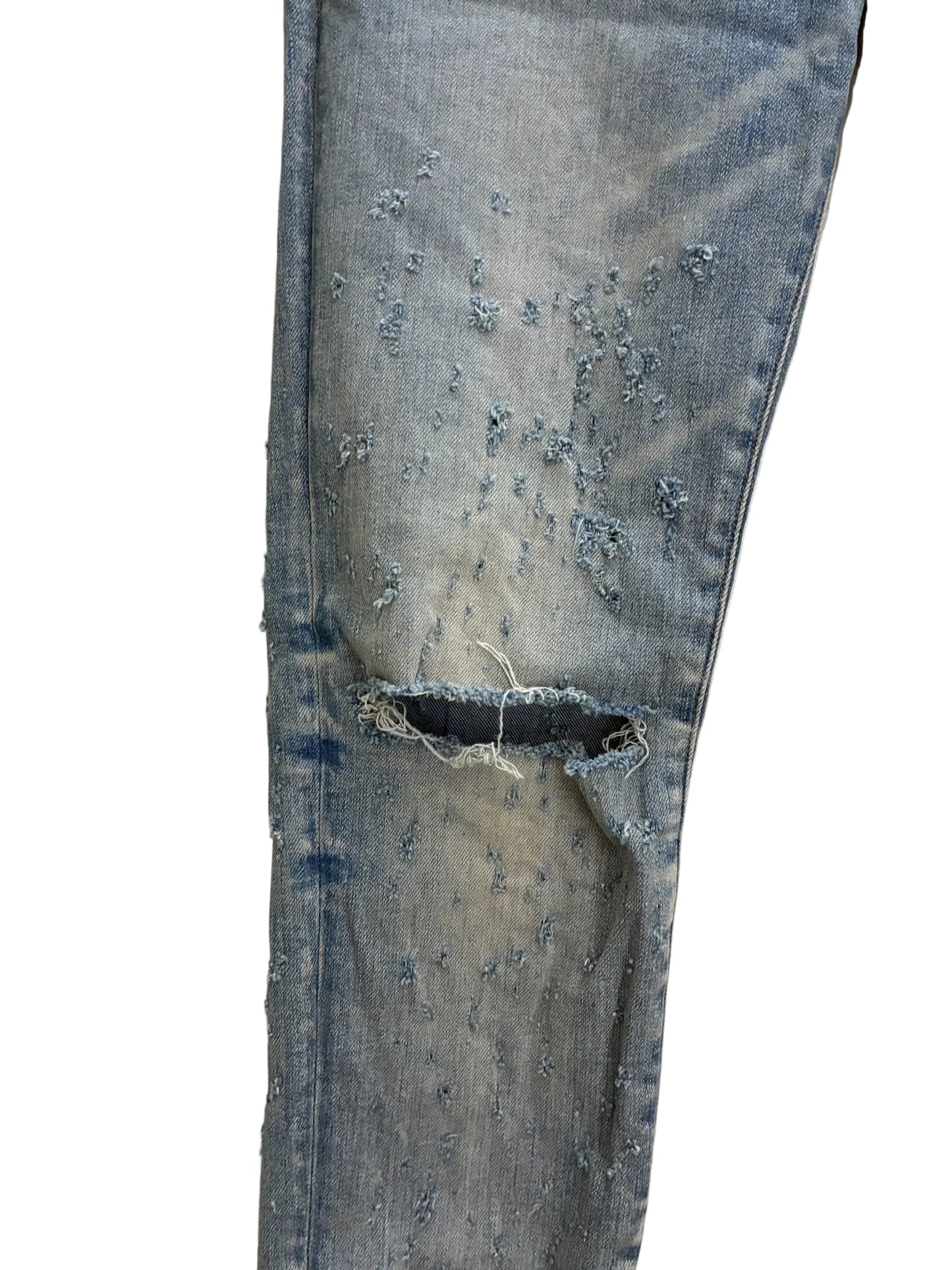 Amiri MX1 Distressed Skinny Jeans
