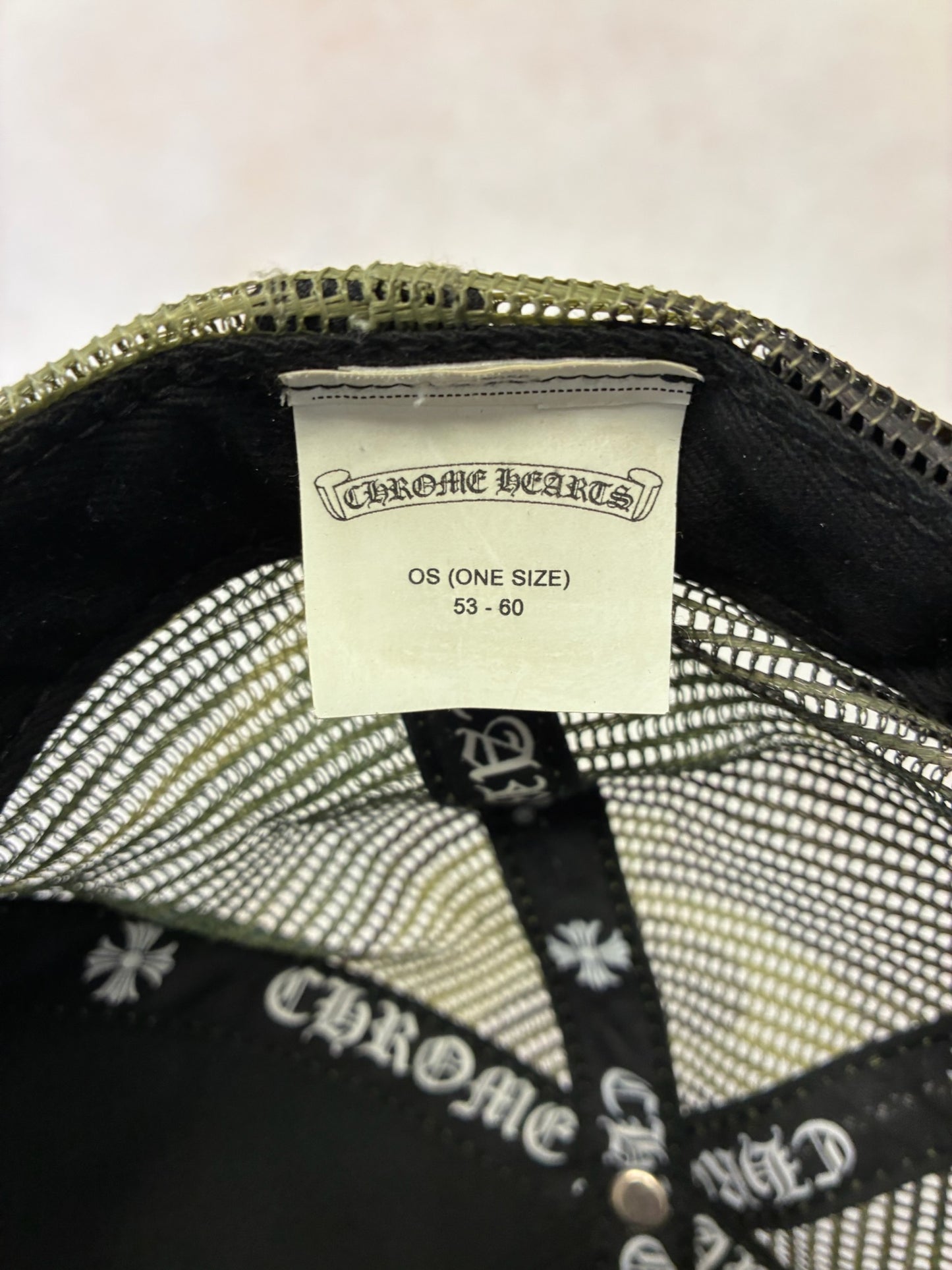 Chrome Hearts CH Hollywood Trucker Hat (Camo)