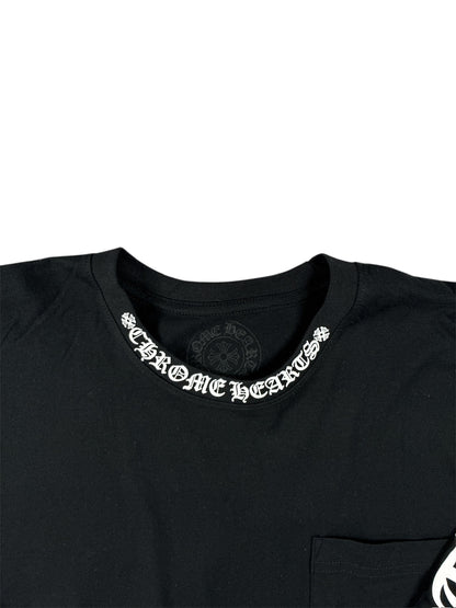 Chrome Hearts Neck Logo Long Sleeve 'Black'