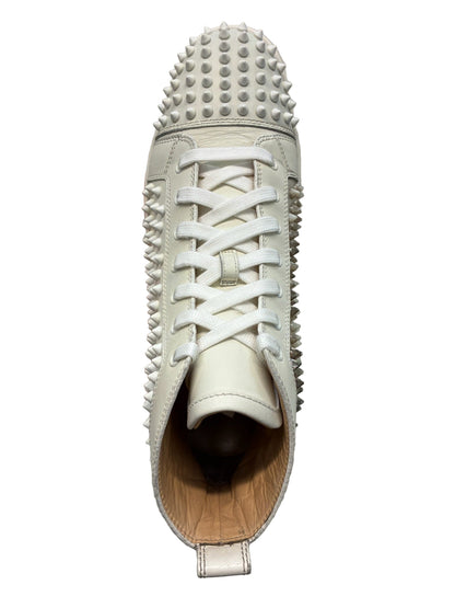Christian Louboutin Louis High-Top Sneaker White