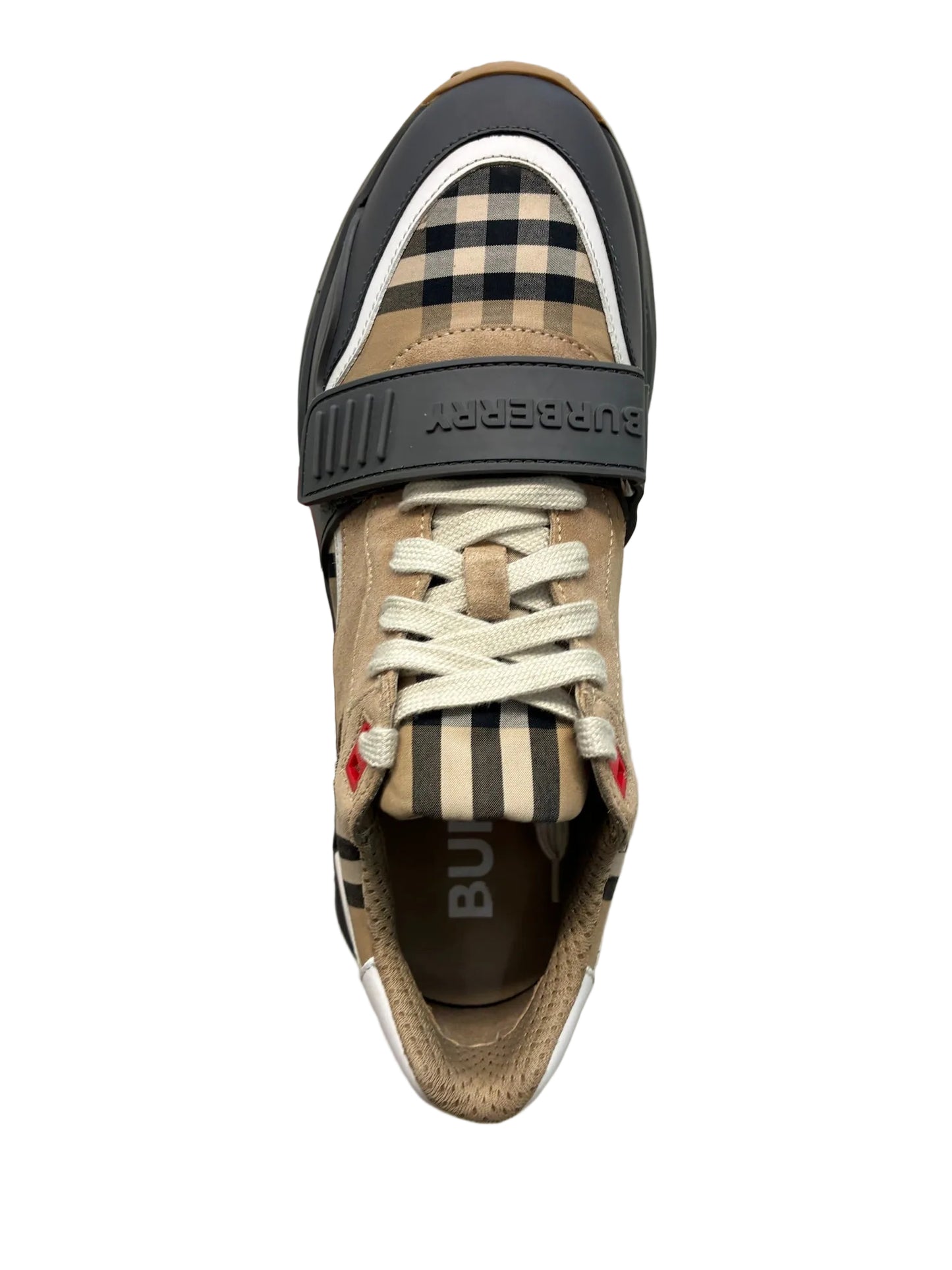Burberry Lace-Up Low-Top Sneaker