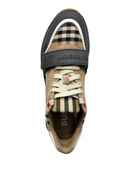 Burberry Lace-Up Low-Top Sneaker