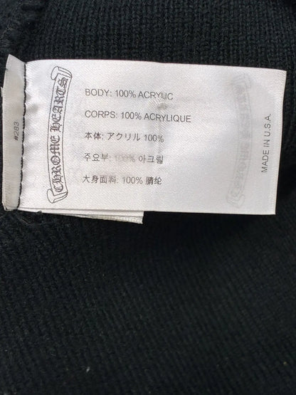 Chrome Hearts Black Beanie