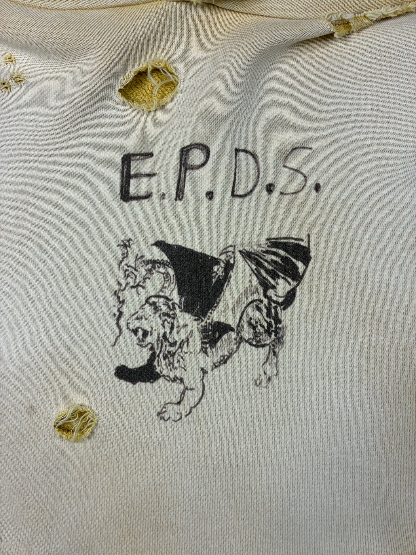 PALY Yellow 'EPDS' Hoodie