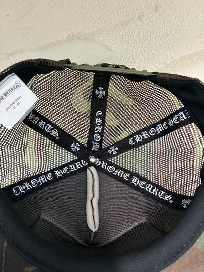 Chrome Hearts CH Hollywood Trucker Hat Camo