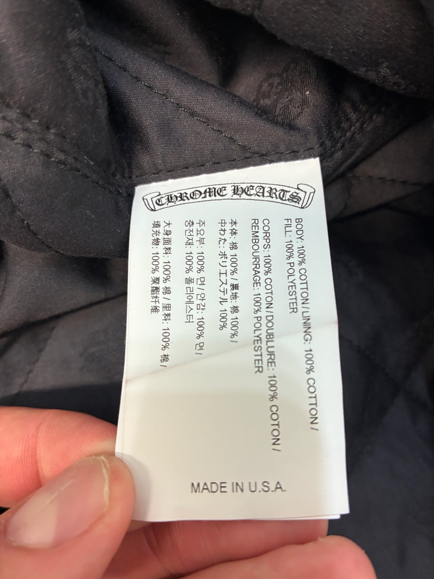 Chrome Hearts Red/Blue Plaided Flannel