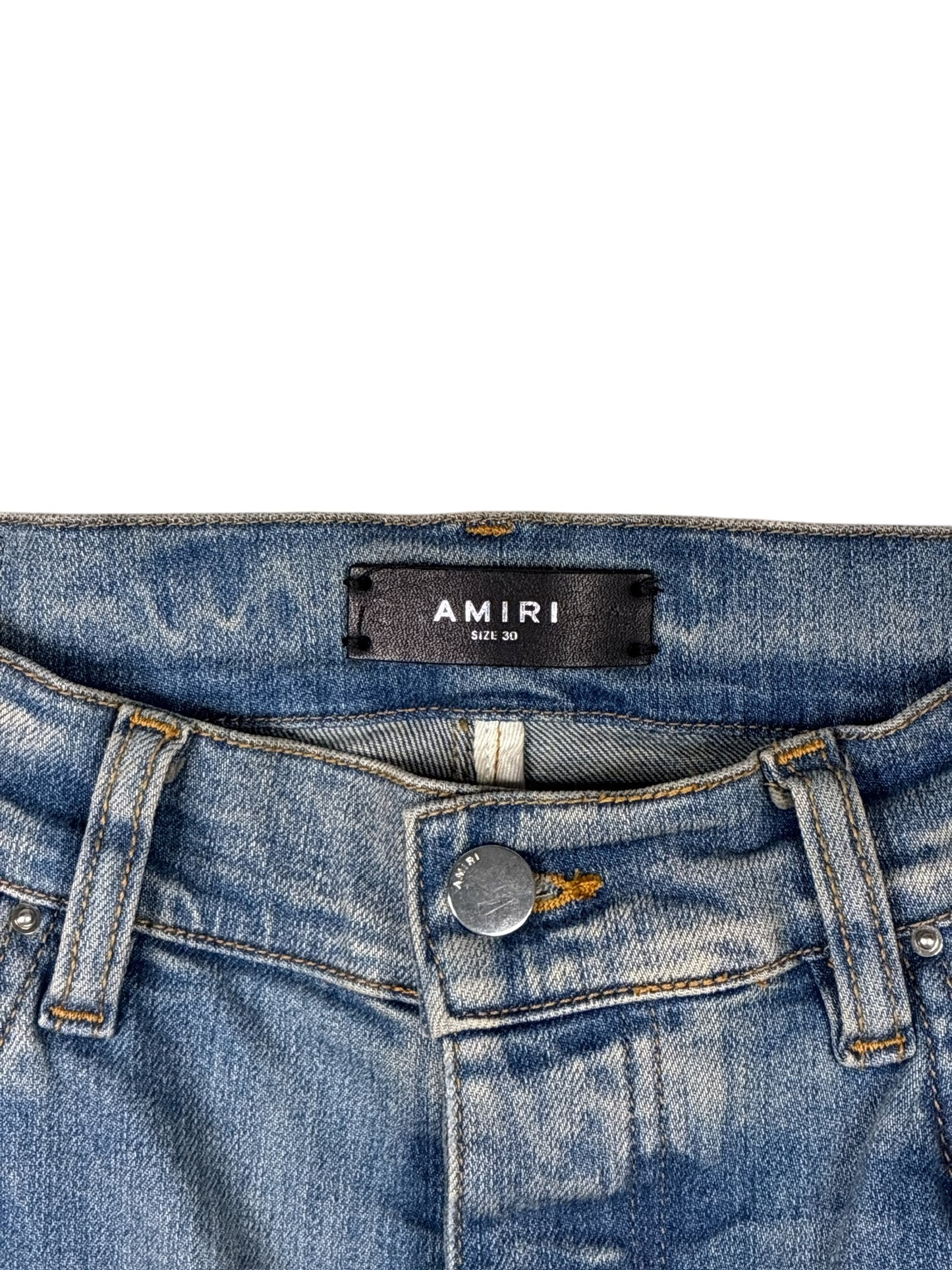Amiri Blue Bootcut Jeans