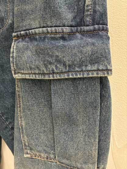 Prada Cargo Jeans Blue