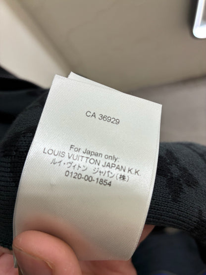 Louis Vuitton Graffiti Monogram Knitted Zip up Sweater