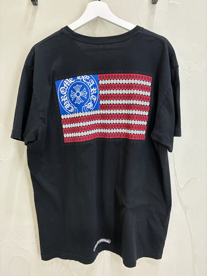Chrome Hearts American Flag Dagger T-Shirt