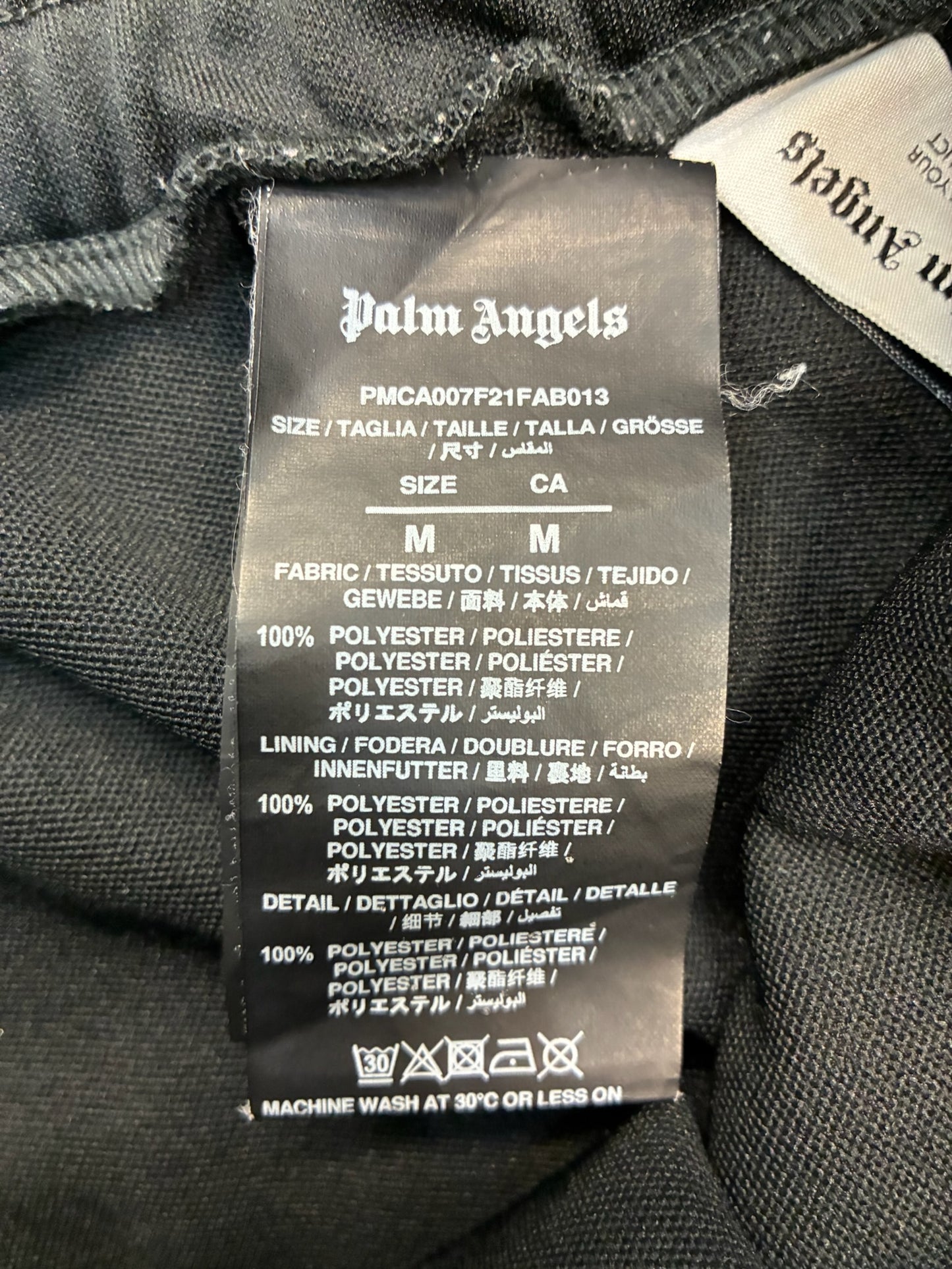 Palm Angels Logo Print Track Pants