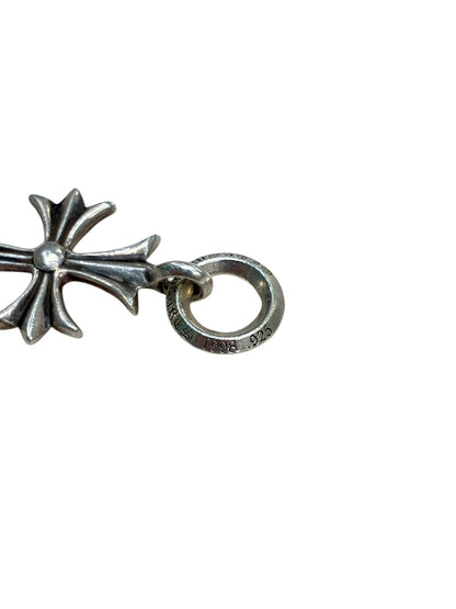 Chrome Hearts Sterling Silver Tiny CH Cross Charm