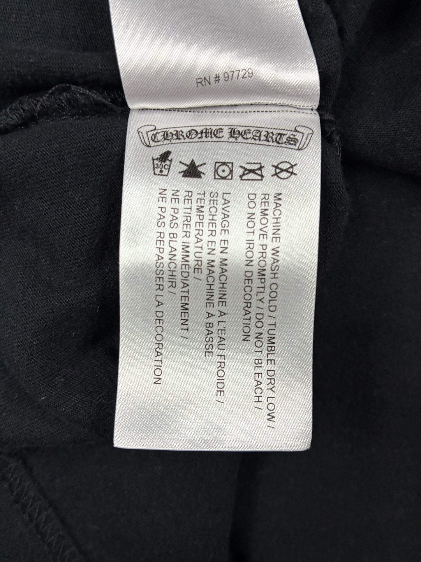Chrome Hearts Made In Hollywood Plus Cross Long Sleeve